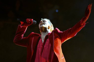 Achille Lauro during the Unplugged Live in Theatres, on 26th January 2023 at the Auditorium Parco della Musica in Rome, Italy. - Credit: Domenico Cippitelli/LiveMedi