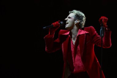 Achille Lauro during the Unplugged Live in Theatres, on 26th January 2023 at the Auditorium Parco della Musica in Rome, Italy. - Credit: Domenico Cippitelli/LiveMedi