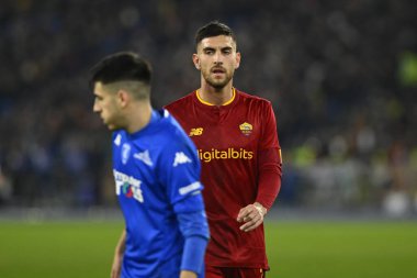 Lorenzo Pellegrini of A.S. Roma during the 21th day of the Serie A Championship between A.S. Roma vs Empoli F.C. on February 4, 2023 at the Stadio Olimpico in Rome, Italy. - Credit: Domenico Cippitelli/LiveMedi