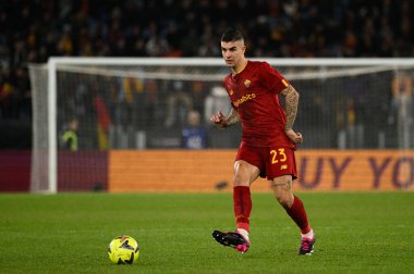 Gianluca Mancini (AS Roma)  during the Italian Football Championship League A 2022/2023 match between AS Roma vs Empoli FC at the Olimpic Stadium in Rome  on 04 February 2023. - Credit: Fabrizio Corradetti/LiveMedi