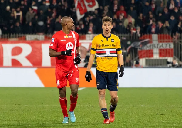 Marlon Santos(Monza) and Filip Djuricic (Sampdoria) during italian soccer Serie A match AC Monza vs UC Sampdoria at the U-Power Stadium in Monza, Italy, February 06, 2023 - Credit: Nicolas Morassutt