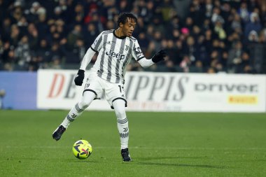 Juan Cuadrano of Juventus  during italian soccer Serie A match US Salernitana vs Juventus FC at the Arechi stadium in Salerno, Italy, February 07, 2023 - Credit: AGN Fot