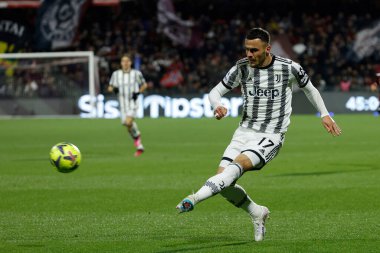 Filip Kostic of Juventus  during italian soccer Serie A match US Salernitana vs Juventus FC at the Arechi stadium in Salerno, Italy, February 07, 2023 - Credit: AGN Fot