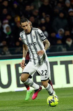 Angel Di Maria of Juventus  during italian soccer Serie A match US Salernitana vs Juventus FC at the Arechi stadium in Salerno, Italy, February 07, 2023 - Credit: AGN Fot