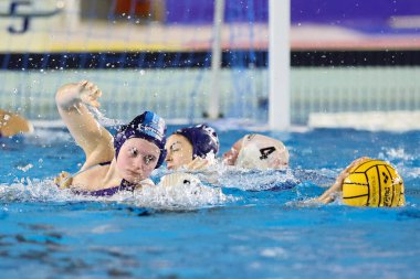 Giulia Cuzzope (Netafim Bogliasco 1951) during Waterpolo Italian Serie A1 Women match SIS Roma vs Netafim Bogliasco 1951 at the Piscina Babel in Roma, Italy, February 07, 2023 - Credit: Luigi Marian