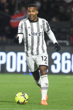 Alex Sandro of Juventus FC in action during the Serie A match between US Salernitana 1919 v Juventus FC  at Stadio Arechi   - Credit: Agostino Gemito/LiveMedi