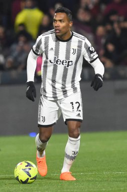 Alex Sandro of Juventus FC in action during the Serie A match between US Salernitana 1919 v Juventus FC  at Stadio Arechi   - Credit: Agostino Gemito/LiveMedi