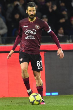 Antonio Candreva of US Salernitana  in action during the Serie A match between US Salernitana 1919 v Juventus FC  at Stadio Arechi   - Credit: Agostino Gemito/LiveMedi