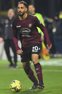Grigoris Kastanos of US Salernitana  in action  during the Serie A match between US Salernitana 1919 v Juventus FC  at Stadio Arechi   - Credit: Agostino Gemito/LiveMedi