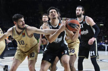 Ismael Bako (Segafredo Virtus Bologna) during the Euroleague basketball championship match Segafredo Virtus Bologna Vs. 
FC Barcelona - Bologna, Italy, February 09, 2023 at Segafredo Arena - Credit: Michele Nucci/LiveMedi