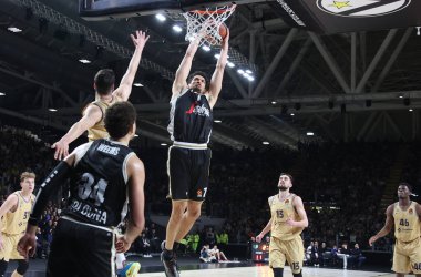 Ismael Bako (Segafredo Virtus Bologna) during the Euroleague basketball championship match Segafredo Virtus Bologna Vs. 
FC Barcelona - Bologna, Italy, February 09, 2023 at Segafredo Arena - Credit: Michele Nucci/LiveMedi