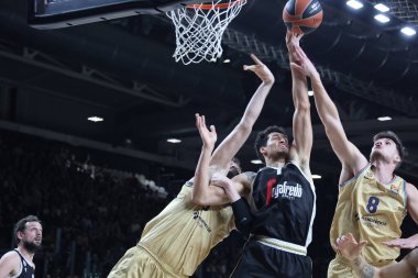 Ismael Bako (Segafredo Virtus Bologna) during the Euroleague basketball championship match Segafredo Virtus Bologna Vs. 
FC Barcelona - Bologna, Italy, February 09, 2023 at Segafredo Arena - Credit: Michele Nucci/LiveMedi