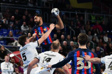 Richardson (Barca) during Handball EHF Champions League - Barca vs Elverum Handball at the Palau Blaugrana in Barcelona, Spain, February 09, 2023 - Credit: Felipe Mondin
