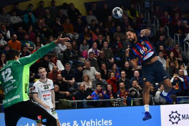 Richardson (Barca) during Handball EHF Champions League - Barca vs Elverum Handball at the Palau Blaugrana in Barcelona, Spain, February 09, 2023 - Credit: Felipe Mondin
