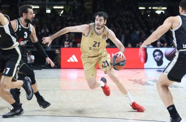 Alex Abrines (FC Barcelona) during the Euroleague basketball championship match Segafredo Virtus Bologna Vs. 
FC Barcelona - Bologna, Italy, February 09, 2023 at Segafredo Arena - Credit: Michele Nucci/LiveMedi