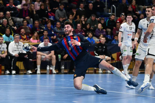 Fabregas (Barca) during Handball EHF Champions League - Barca vs Elverum Handball at the Palau Blaugrana in Barcelona, Spain, February 09, 2023 - Credit: Felipe Mondin