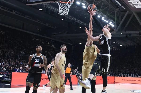 Tornike Shengelia (Segafredo Virtus Bologna) during the Euroleague basketball championship match Segafredo Virtus Bologna Vs. 
FC Barcelona - Bologna, Italy, February 09, 2023 at Segafredo Arena - Credit: Michele Nucci/LiveMedi