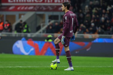 Ciprian Tatarusanu of AC Milan in action during Serie A 2022/23 football match between AC Milan and Torino FC at San Siro Stadium, Milan, Italy on February 10, 2023 - Credit: Fabrizio Carabelli/LiveMedi
