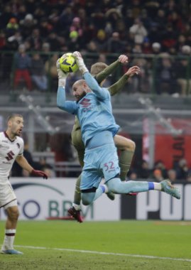 Vanja Milinkovic-Savic of Torino FC during the Italian serie A, football match between Ac Milan and Torino Fc on 10 February 2023 at San Siro Stadium, Milan, Italy. Photo Ndrerim Kaceli - Credit: Nderim Kaceli/LiveMedi