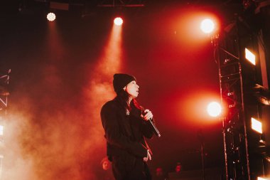 Keshi on stage during Music Concert Keshi - Hell & Back tour at the Fabrique in Milan, Italy, February 10, 2023 - Credit: Rossella Mel