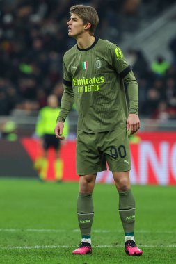 Charles De Ketelaere of AC Milan reacts during Serie A 2022/23 football match between AC Milan and Torino FC at San Siro Stadium, Milan, Italy on February 10, 2023 - Credit: Fabrizio Carabelli/LiveMedi