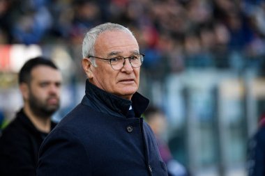 Claudio Ranieri Mister of Cagliari Calcio during Italian soccer Serie B match Cagliari Calcio vs Benevento Calcio at the Unipol Domus in Cagliari, Italy, February 11, 2023 - Credit: Luigi Can