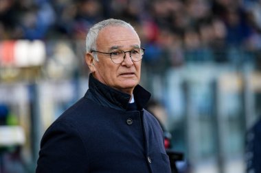 Claudio Ranieri Mister of Cagliari Calcio during Italian soccer Serie B match Cagliari Calcio vs Benevento Calcio at the Unipol Domus in Cagliari, Italy, February 11, 2023 - Credit: Luigi Can