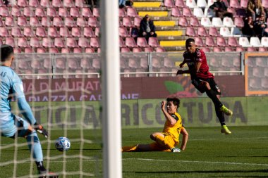 Rivas Rigoberto Reggina shot during Italian soccer Serie B match Reggina 1914 vs AC Pisa at the Oreste Granillo stadium in Reggio Calabria, Italy, February 11, 2023 - Credit: Valentina Giannetton