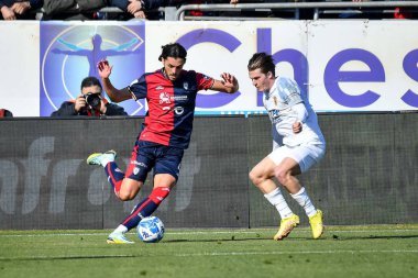 Alberto Dossena of Cagliari Calcio during Italian soccer Serie B match Cagliari Calcio vs Benevento Calcio at the Unipol Domus in Cagliari, Italy, February 11, 2023 - Credit: Luigi Can