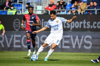 Andres Felipe Tello Munoz of Benevento Calcio during Italian soccer Serie B match Cagliari Calcio vs Benevento Calcio at the Unipol Domus in Cagliari, Italy, February 11, 2023 - Credit: Luigi Can