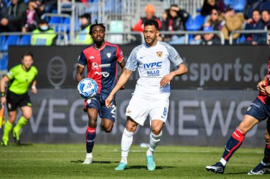 Andres Felipe Tello Munoz of Benevento Calcio during Italian soccer Serie B match Cagliari Calcio vs Benevento Calcio at the Unipol Domus in Cagliari, Italy, February 11, 2023 - Credit: Luigi Can