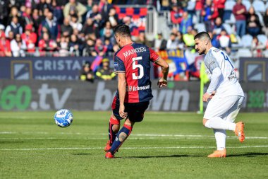 Marco Mancosu of Cagliari Calcio during Italian soccer Serie B match Cagliari Calcio vs Benevento Calcio at the Unipol Domus in Cagliari, Italy, February 11, 2023 - Credit: Luigi Can