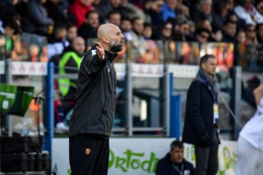 Roberto Stellone Mister of Benevento Calcio during Italian soccer Serie B match Cagliari Calcio vs Benevento Calcio at the Unipol Domus in Cagliari, Italy, February 11, 2023 - Credit: Luigi Can