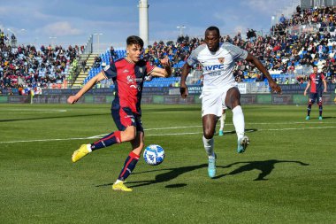Adam Obert of Cagliari Calcio during Italian soccer Serie B match Cagliari Calcio vs Benevento Calcio at the Unipol Domus in Cagliari, Italy, February 11, 2023 - Credit: Luigi Can
