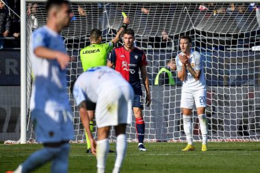 Frederic Shtjefan Veseli of Benevento Calcio during Italian soccer Serie B match Cagliari Calcio vs Benevento Calcio at the Unipol Domus in Cagliari, Italy, February 11, 2023 - Credit: Luigi Can