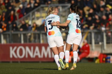 Marta Teresa Pandini of F.C. Inter Women during the 17th day of the Serie A Championship between A.S. Roma Women and F.C. Inter Women at the Stadio Tre Fontane on 11th of February, 2023 in Rome, Italy. - Credit: Domenico Cippitelli/LiveMedi