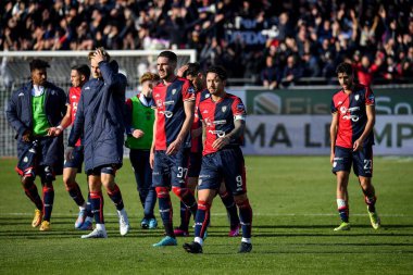 Gianluca Lapadula of Cagliari Calcio during Italian soccer Serie B match Cagliari Calcio vs Benevento Calcio at the Unipol Domus in Cagliari, Italy, February 11, 2023 - Credit: Luigi Can
