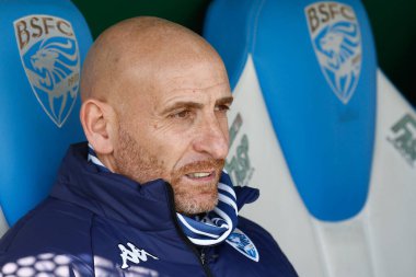 Davide Possanzini (Brescia) during Italian soccer Serie B match Brescia Calcio vs Modena FC at the Mario Rigamonti stadium in Brescia, Italy, February 11, 2023 - Credit: Luca Dilibert