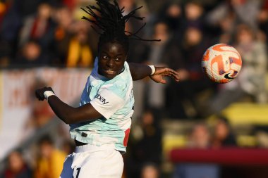 Tabitha Chawinga of F.C. Inter Women during the 17th day of the Serie A Championship between A.S. Roma Women and F.C. Inter Women at the Stadio Tre Fontane on 11th of February, 2023 in Rome, Italy. - Credit: Domenico Cippitelli/LiveMedi