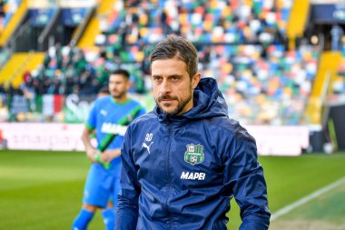 Sassuolo's Head Coach Alessio Dionisi during italian soccer Serie A match Udinese Calcio vs US Sassuolo at the Friuli - Dacia Arena stadium in Udine, Italy, February 12, 2023 - Credit: Ettore Griffon