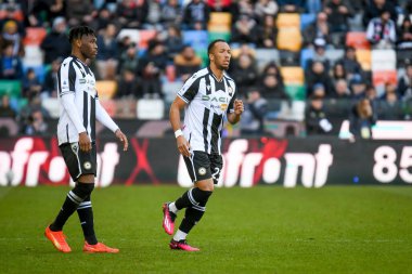 Udinese's Enzo Ebosse portrait during italian soccer Serie A match Udinese Calcio vs US Sassuolo at the Friuli - Dacia Arena stadium in Udine, Italy, February 12, 2023 - Credit: Ettore Griffon