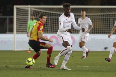 Tammy Abraham (Roma) with a superb pass  during italian soccer Serie A match US Lecce vs AS Roma at the Via Del Mare stadium in Lecce, Italy, February 11, 2023 - Credit: Massimiliano Carnabuc