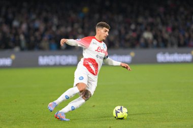 Giovanni Di Lorenzo (22) SSC Napoli 1926 control the ball during the Italian Serie A 2022/2023 football match between Napoli vs Cremonese on February 12, 2023 at the Stadium Maradona in Naples, Italy - Credit: Salvatore Varo/LiveMedi