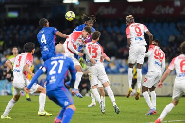 pduring the Italian Serie A 2022/2023 football match between Napoli vs Cremonese on February 12, 2023 at the Stadium Maradona in Naples, Italy - Credit: Salvatore Varo/LiveMedi