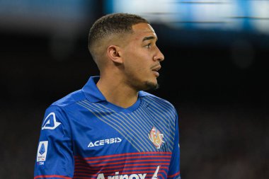 Charles Pickel (6) U.S. Cremonese during the Italian Serie A 2022/2023 football match between Napoli vs Cremonese on February 12, 2023 at the Stadium Maradona in Naples, Italy - Credit: Salvatore Varo/LiveMedi
