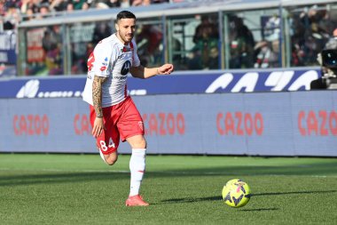 Patrick Ciurria (AC Monza) in action during italian soccer Serie A match Bologna FC vs AC Monza at the Renato Dall'Ara stadium in Bologna, Italy, February 12, 2023 - Credit: Gianluca Ricc
