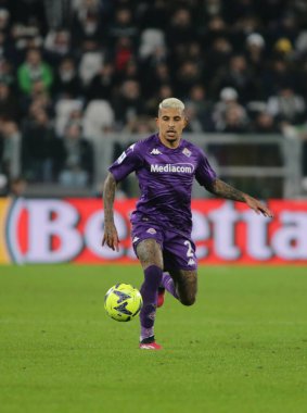 Dodo  of Acf Fiorentina during the Italian serie A, football match between Juventus Fc and Acf Fiorentina on 12 February 2023 at Allianz Stadium, Turin, Italy. Photo Ndrerim Kaceli - Credit: Nderim Kaceli/LiveMedi