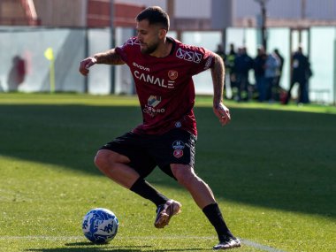 Menez Jeremy Reggina portrait during Italian soccer Serie B match Reggina 1914 vs AC Pisa at the Oreste Granillo stadium in Reggio Calabria, Italy, February 11, 2023 - Credit: Valentina Giannetton