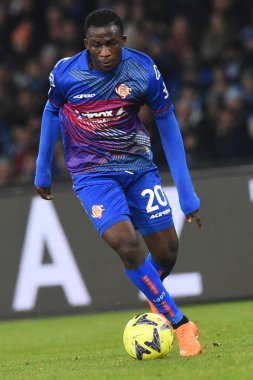 Felix Afena -Gyan of US Cremonese in action during the Serie A match between SSC Napoli v US Cremonese at  Stadio Diego Armando Maradona  - Credit: Agostino Gemito/LiveMedi