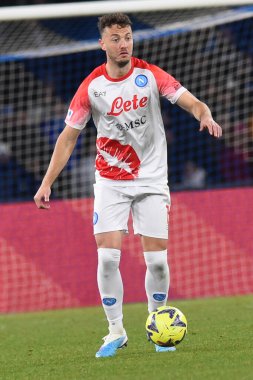 Amir Rrahmani of SSC Napoli  in action during the Serie A match between SSC Napoli v US Cremonese at  Stadio Diego Armando Maradona  - Credit: Agostino Gemito/LiveMedi